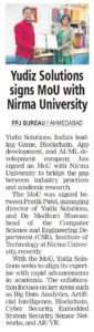 News MOu nirma