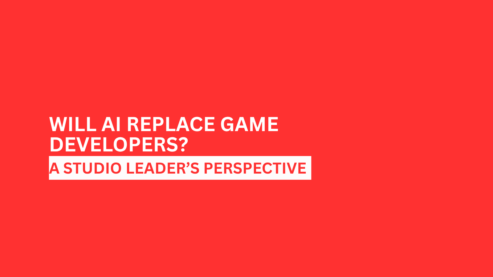 will-ai-replace-game-developers