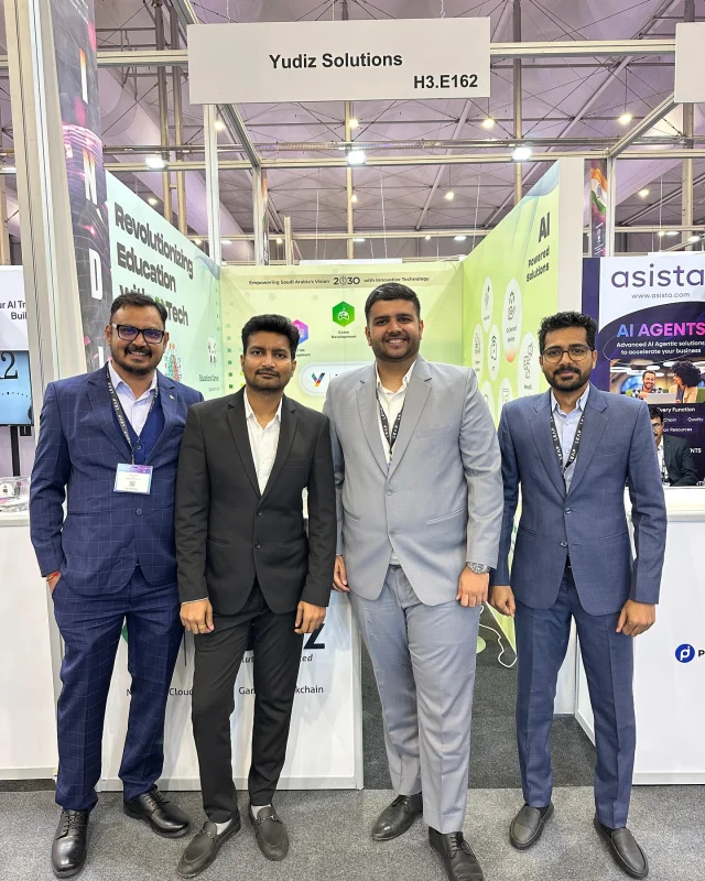 Team Yudiz is energized and inspired after an incredible LEAP @leapandinnovate experience! 💯
Connecting with industry experts, visionary leaders, and fellow tech enthusiasts was a privilege, and attending the Indian embassy network reception in Riyadh was a true honor. The conversations we had about potential collaborations and the future of tech innovation in the region were particularly inspiring. We’re eager to explore the opportunities that have arisen from these connections.
#leap2025 #leap #techinnovation #riyadh #saudivision #techinvestment