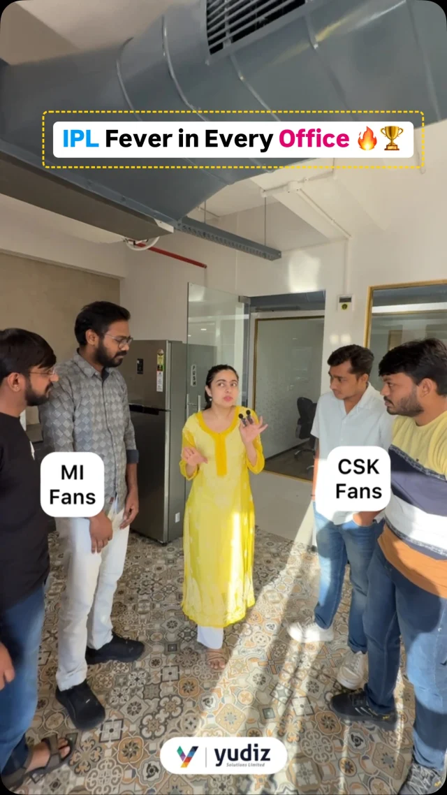 IPL fever is on! Who do you think will win? 🤨
(IPL trophy, RCB, Mumbai Indians, Gujarat Titans, Punjab Kings)
.
.
#cricket #ipl #ipl2025 #mi #csk #rcb #kkr #gt #srh #punjabkings #gt #gujrattitans #dc #rohit #kingkohli #virat #dhoni #thala #t20 #officereels #iplfever #kohlifans #office #trending #officehumour #corporate #lifeatyudiz #yudizsolutions