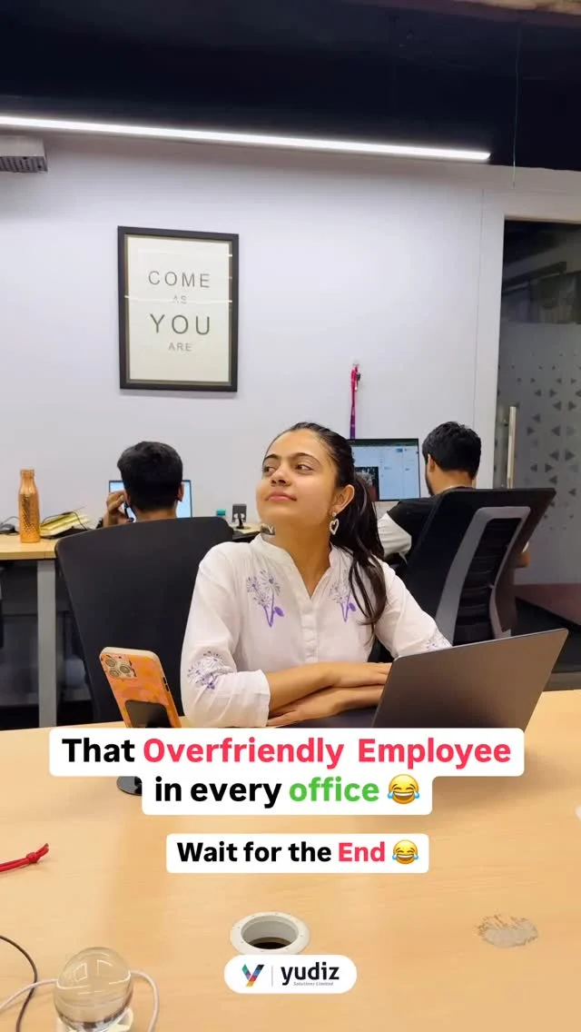 Tag and share that overfriendly Employee. 😂
.
.
#manager #officereels #office #trendingreels #trending #teamwork #team #fun #fyp #foryoupage #reel #reelkarofeelkaro❤ #explore #funny #funnyvideos #overfriendly #foryoupage #explorepage #officelife #lifeatyudiz